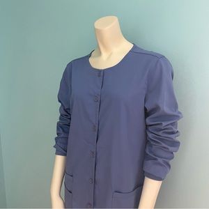 Scrub Jacket Aubrey Button Front